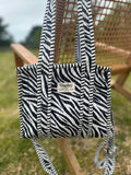 Zebra Print Mini Tote