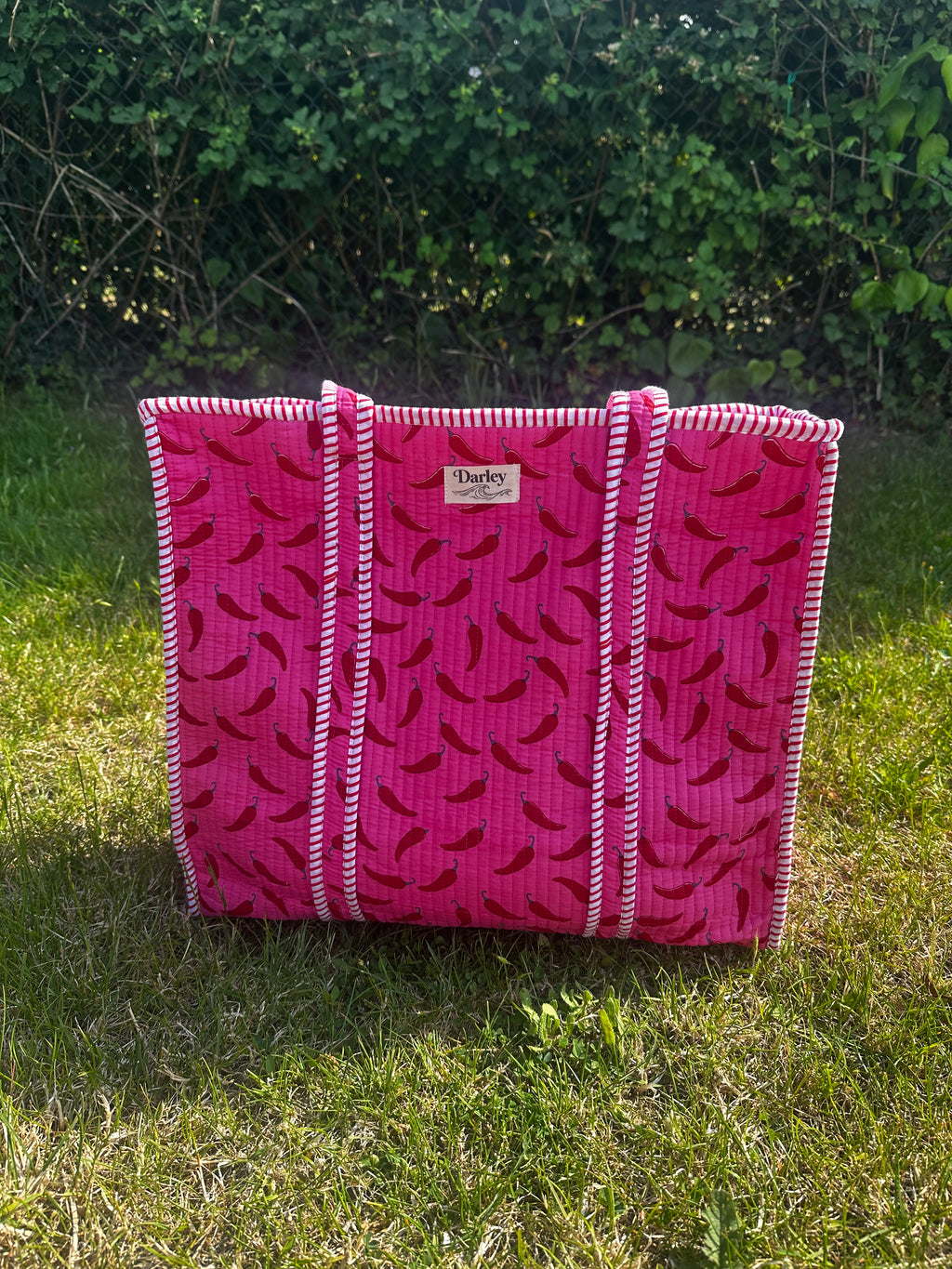Chilli Zipped Tote Bag