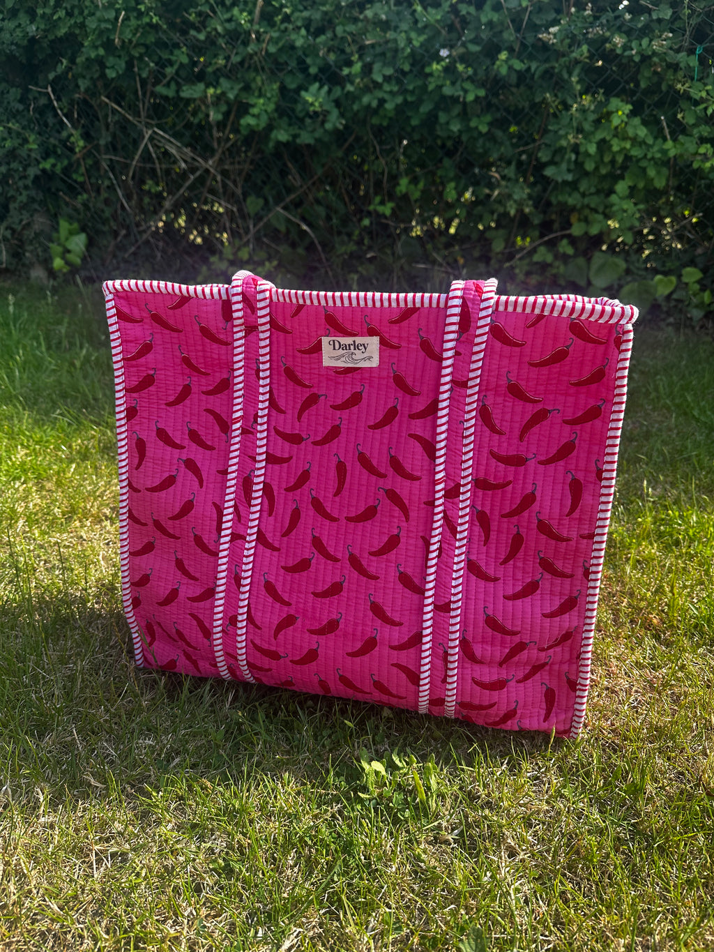 Chilli Zipped Tote Bag