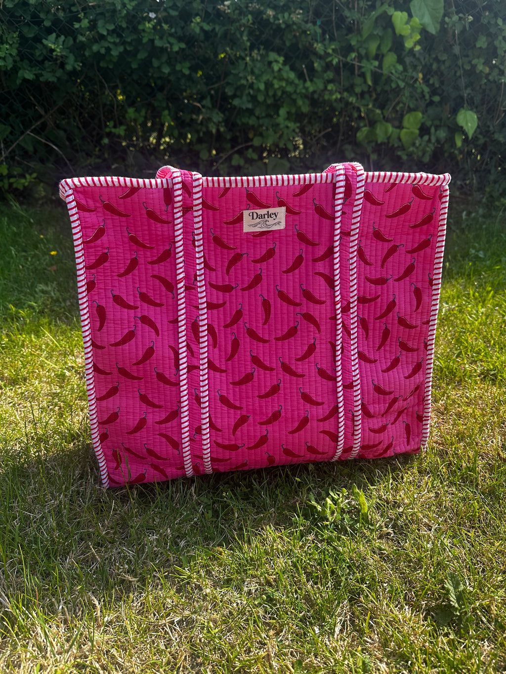 Chilli Zipped Tote Bag