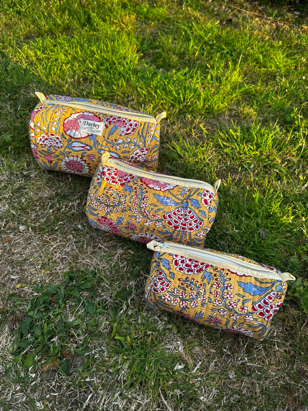 Yellow Floral 3 Piece Set
