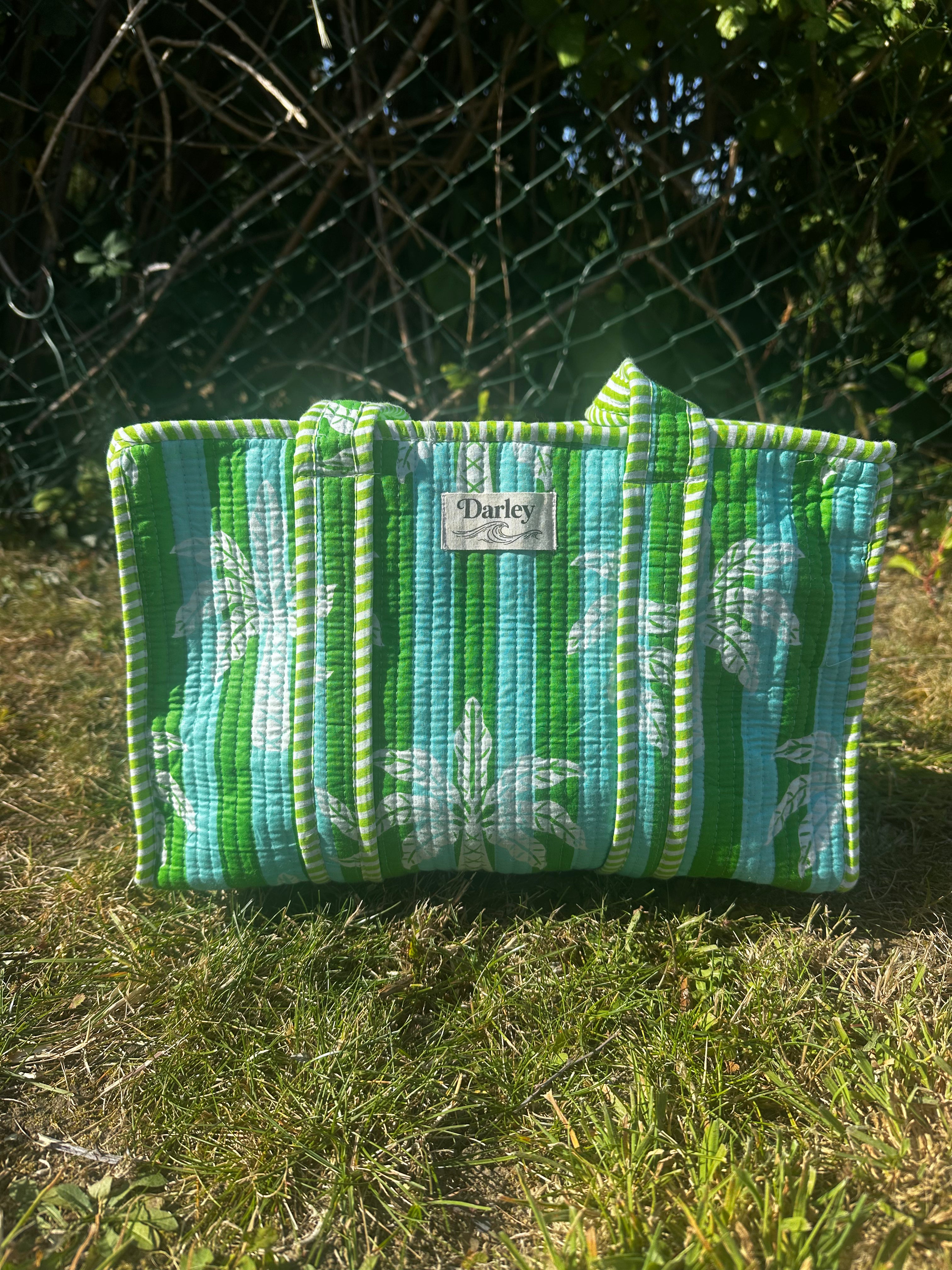 Palm Tree Midi Tote Bag