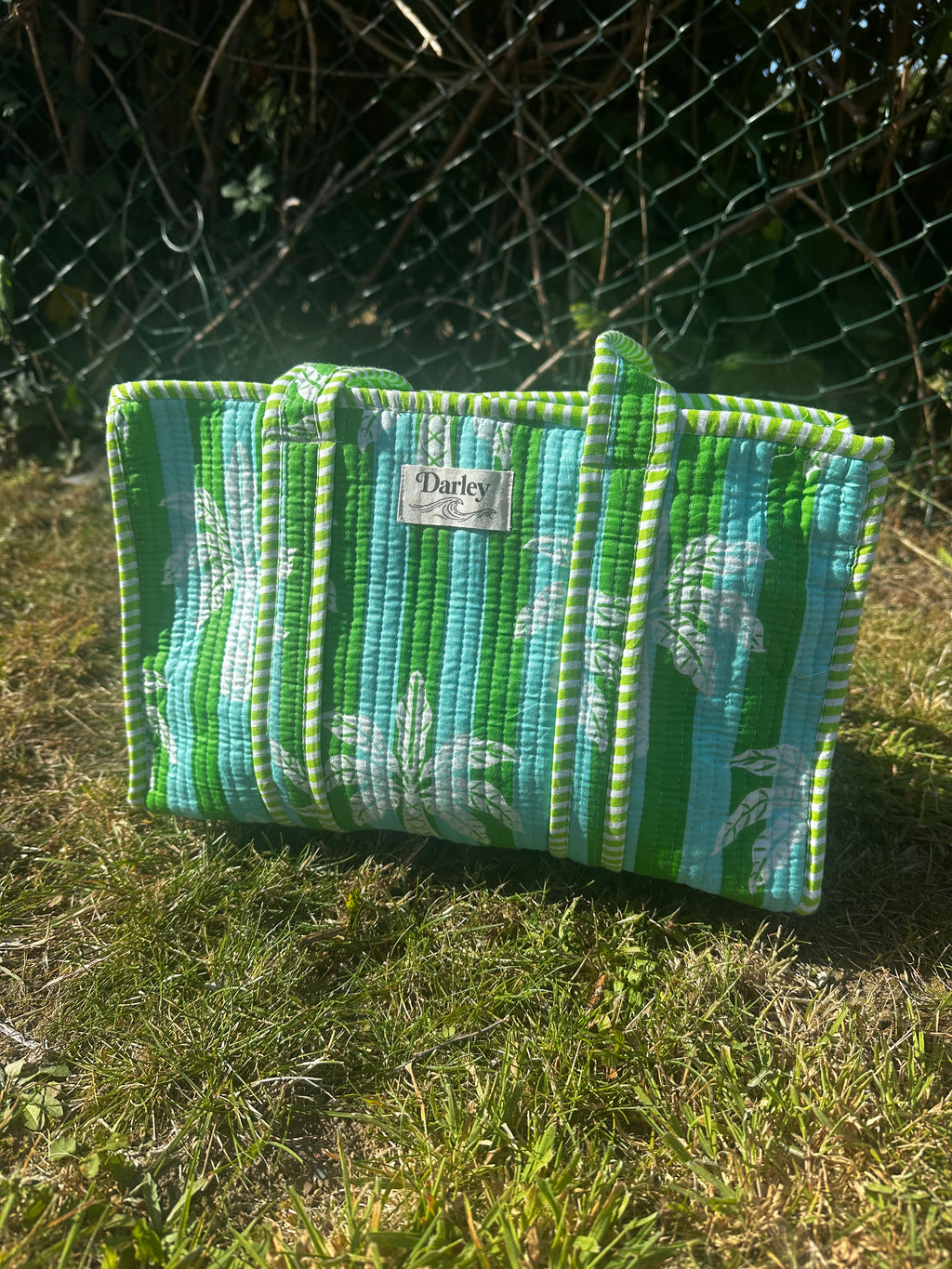 Palm Tree Midi Tote Bag