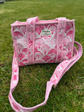 Mini Pink Seashells Tote Bag