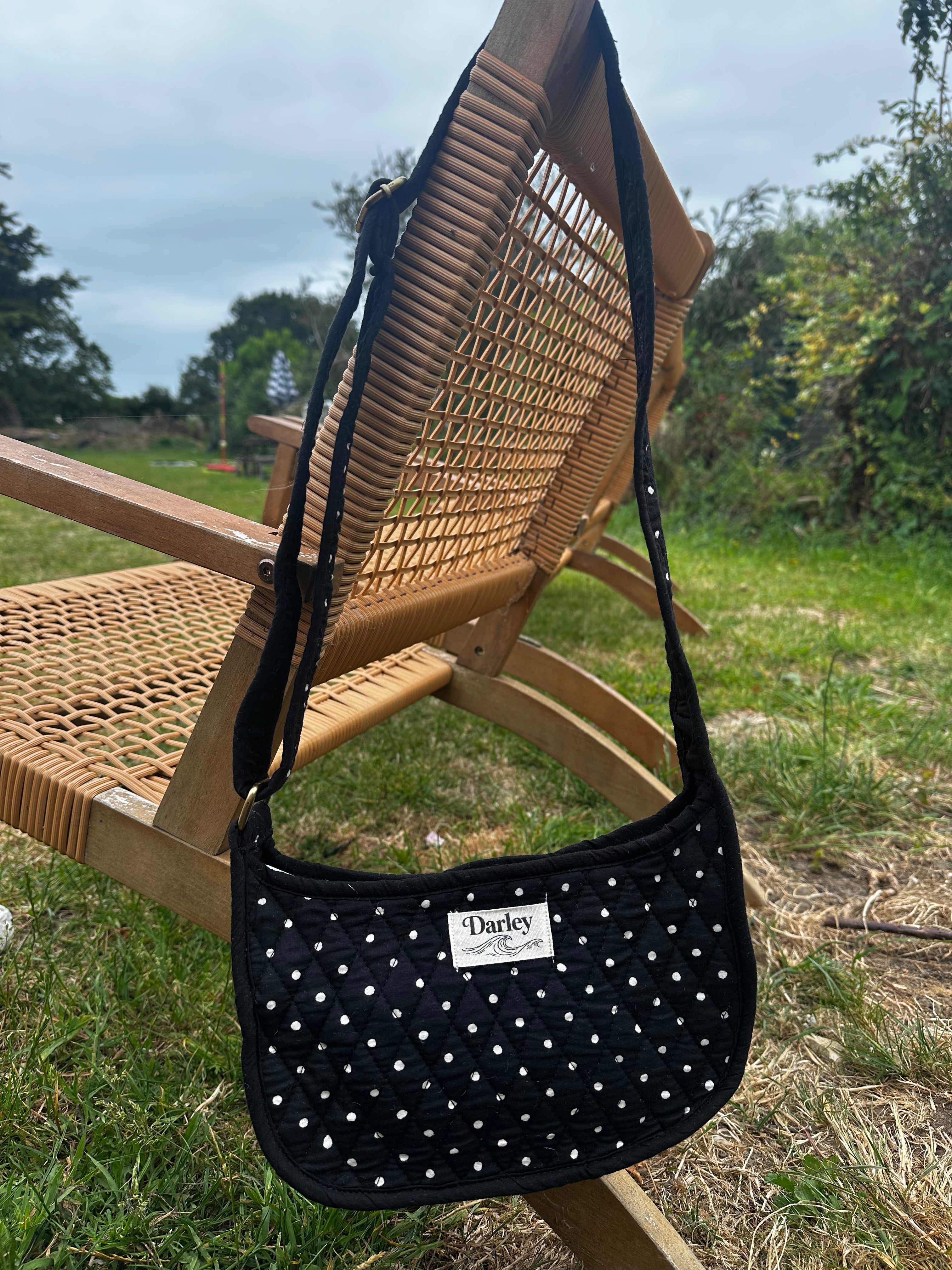 Polka Dot Side Bag